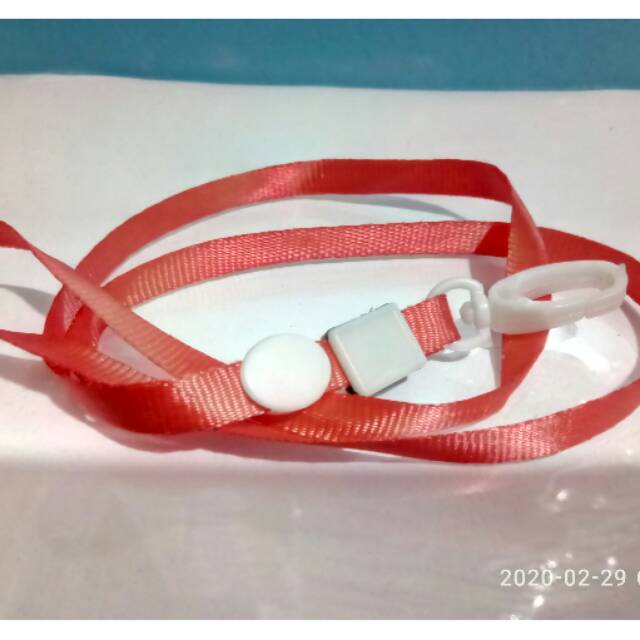 

Tali id card cantol plastik 1cm