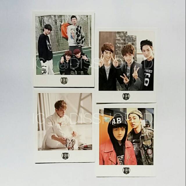 EXO - Official XOXO Polaroid