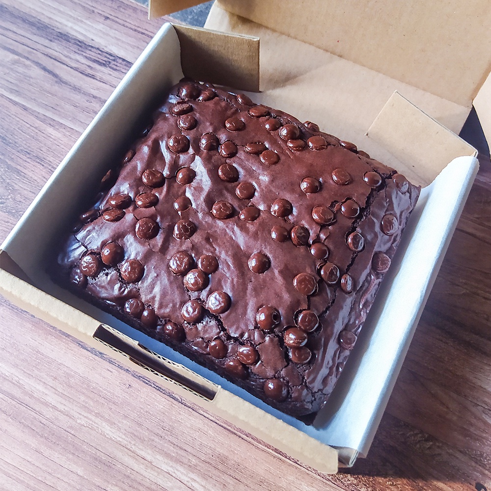 

Brownies Panggang Fudgy Original Small Size 11x11cm