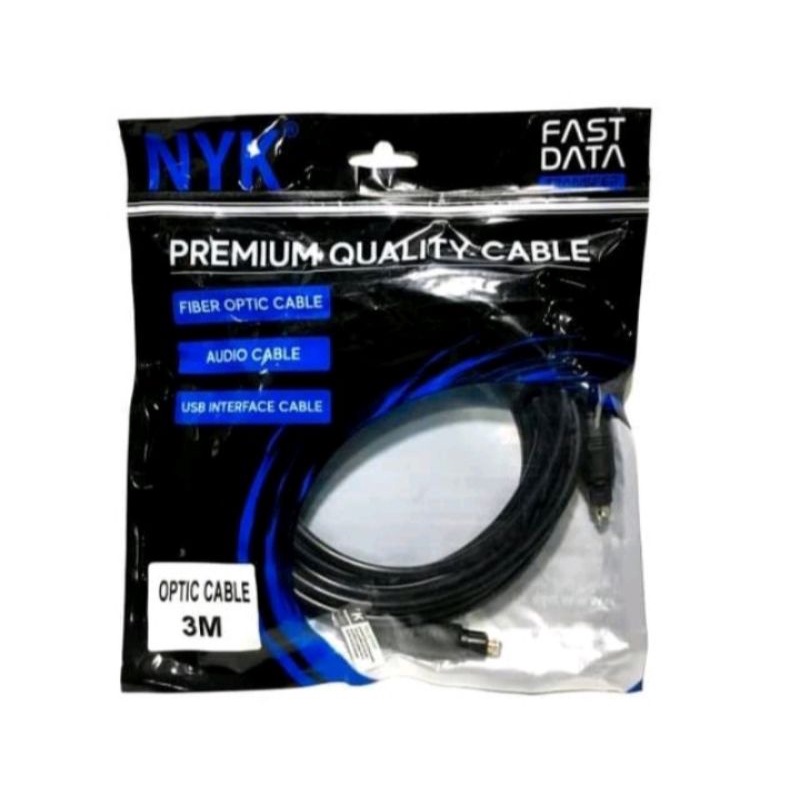 kabel optic toslink audio 3m nyk original