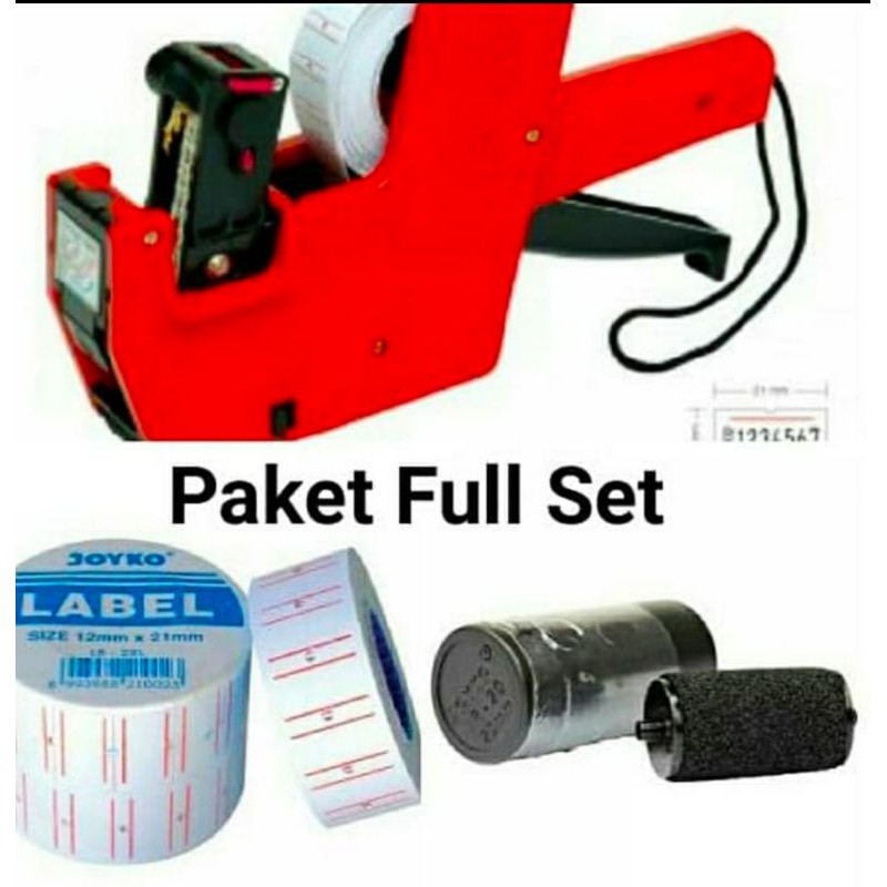 

alat label harga - mesin label harga - price labeller - label harga merk joyko ( paket full set )