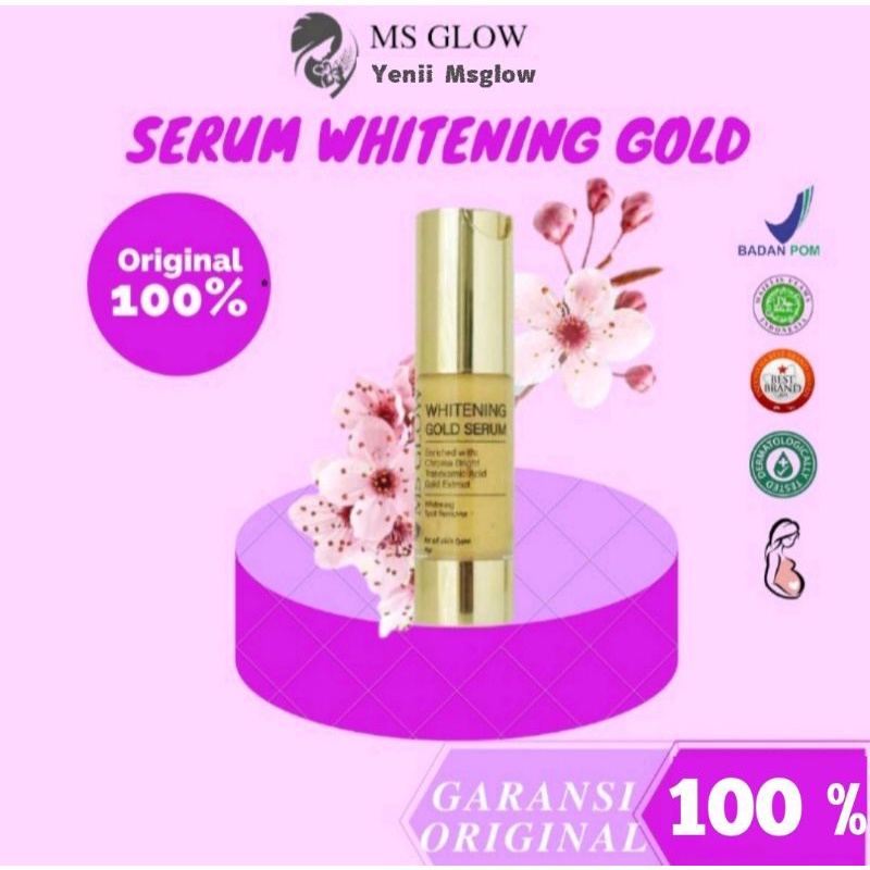 SERUM WHITENING GOLD MS GLOW / MS GLOW WHITENING GOLD SERUM