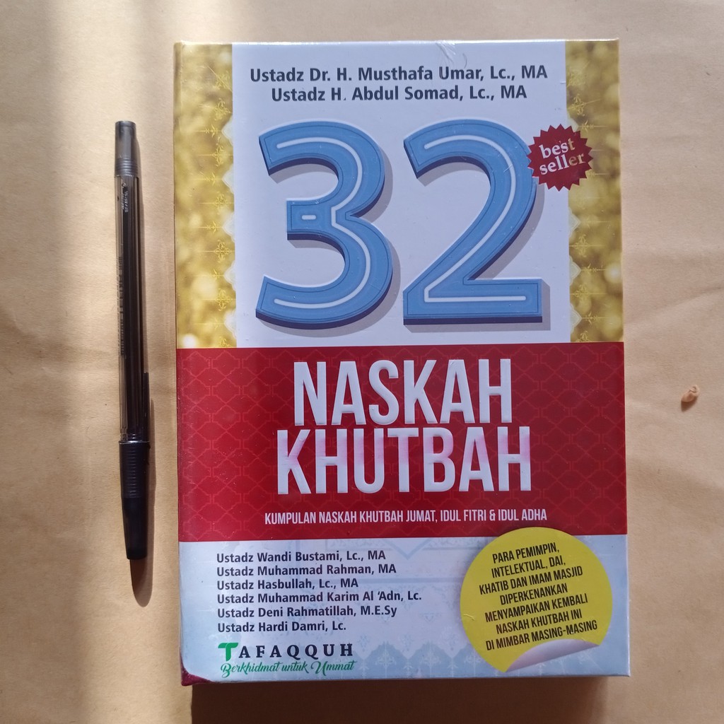 [ORIGINAL] Buku 32 Naskah Khutbah ORIGINAL- Kumpulan Khotbah Jumat, Idul Fitri & Idul Adha - UAS