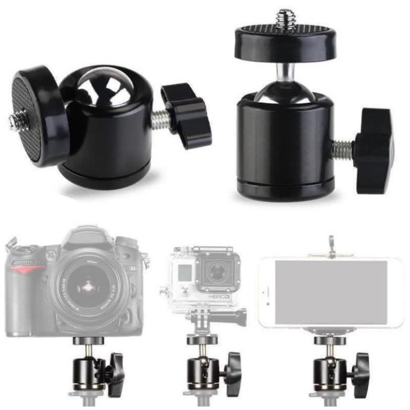 Mini Ball Head Tripod Universal Sambungan Tripod