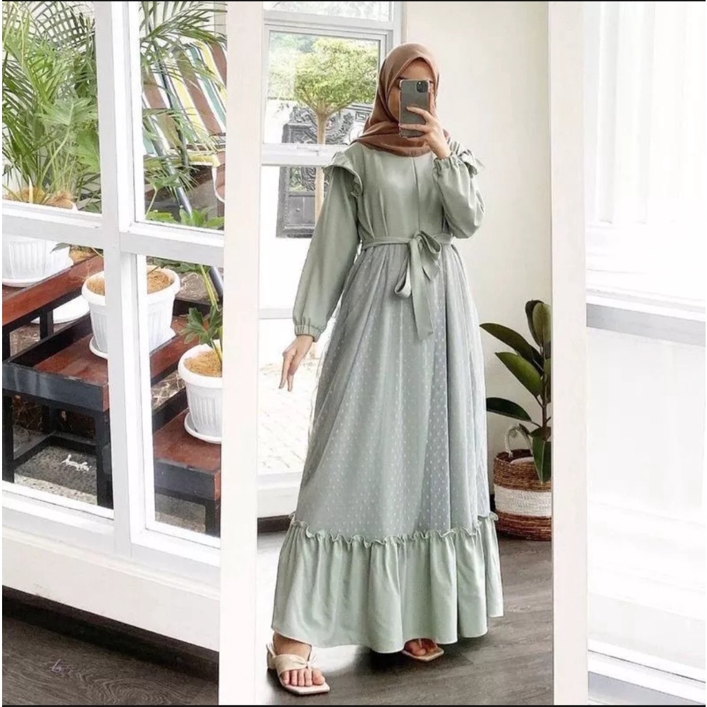 GAMIS KONDANGAN JUMBO | ANGEL MAXI | S M L XL XXL XXXL 5L