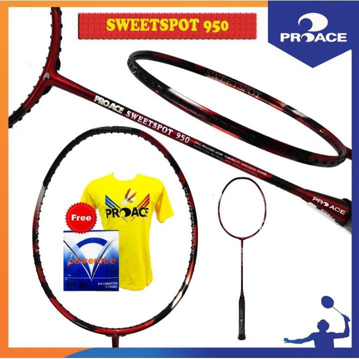 Raket Pro Ace SS/Sweetspot 950