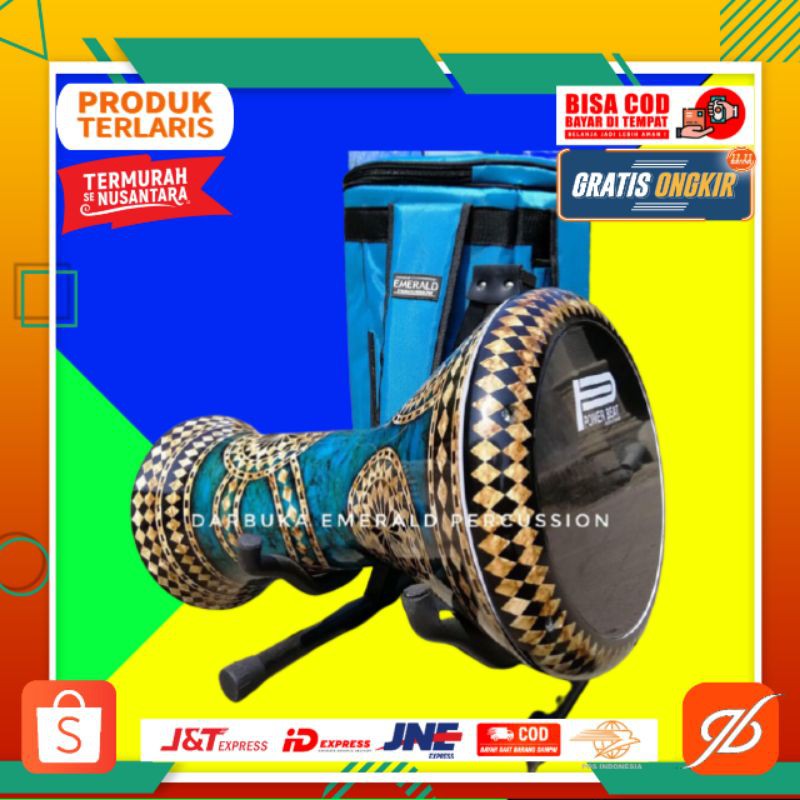 TERLARIS Darbuka Murah Darbuka Motif Mesir Keren [ Bisa COD ]