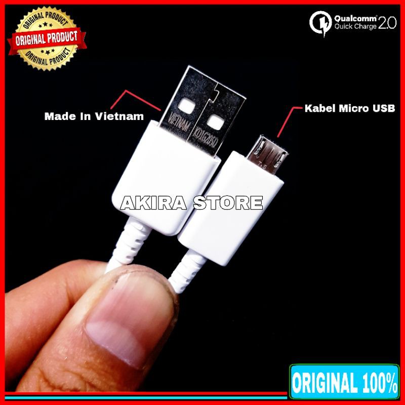 Charger Samsung Galaxy Note4 S6 Original 100% Fast Charging Micro USB