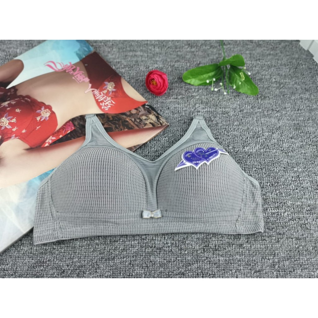 Bra / BH Wanita Import 828 Busa Tipis Katun Lembut &amp; Adem