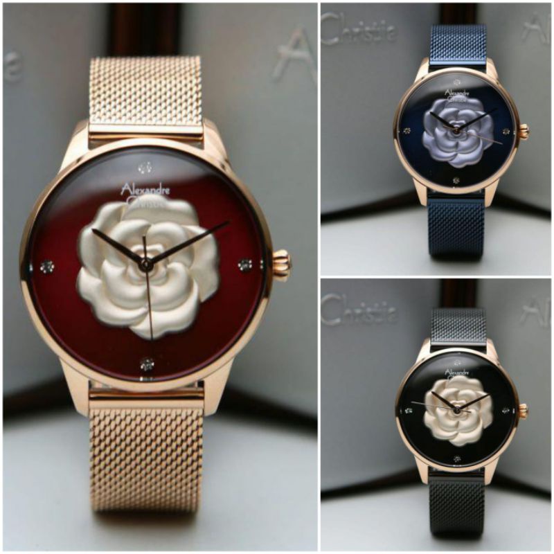 ALEXANDRE CHRISTIE AC 2723 JAM TANGAN WANITA ORIGINAL
