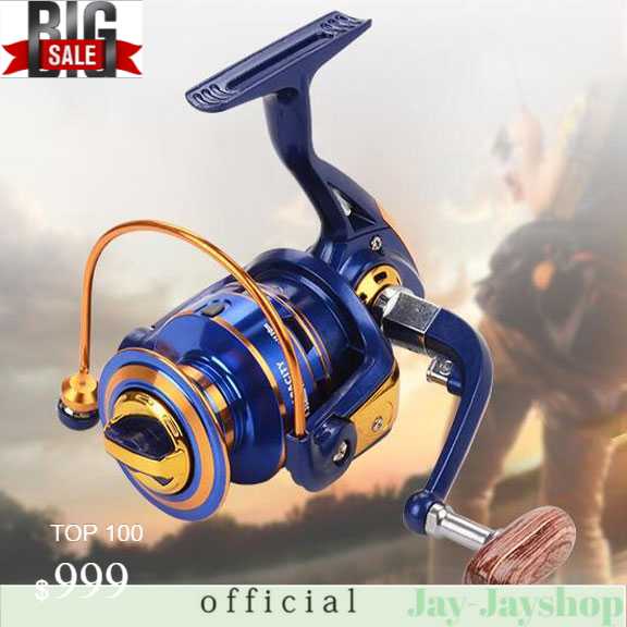 Fanshun Gulungan Pancing FH4000 Fishing Spinning Reel 10 Ball Bearing