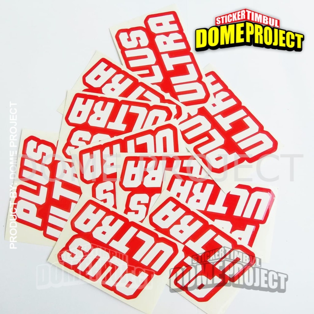 STIKER CUTTING MOTOR ANIME PLUS ULTRA STIKER CUTTING HERO ACADEMIA AKSESORIS SEPEDA MOTOR