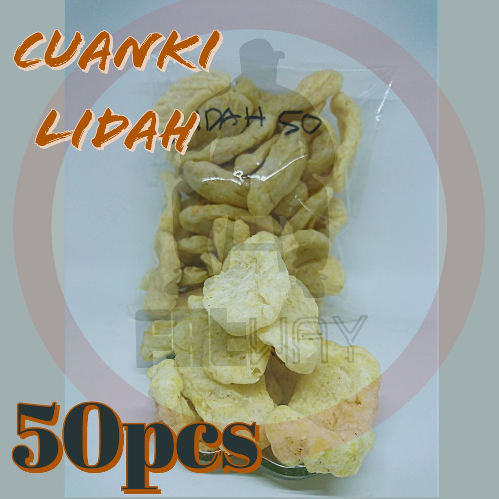 

CUANKI LIDAH 50pcs topping basoaci,mierebus,mieayam dll