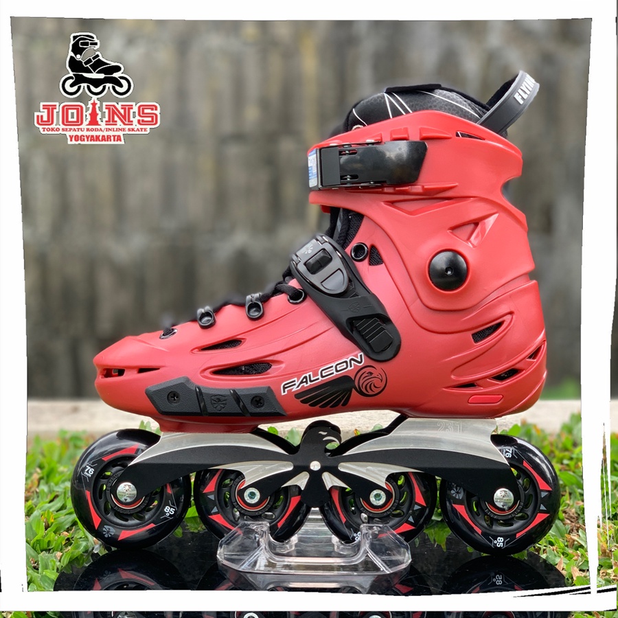 Sepatu Roda Inline Skate Flying Eagle F6 Falcon Red