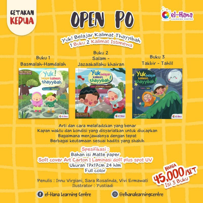 Yuk Belajar Kalimat Thayyibah by El-Hana