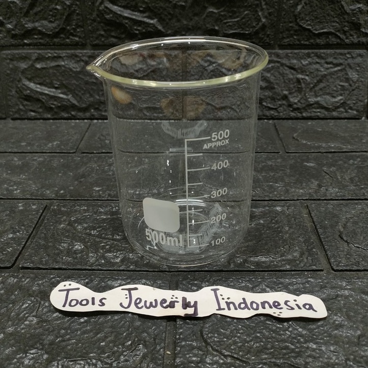 Gelas Ukur 500 ml Kaca/Gelas Ukur 500 ml Kaca Pyrex