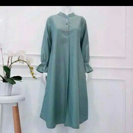 aura tunik - atasan wanita tunik - baju wanita casual terbaru - tunik busui friendly - tunik katun t