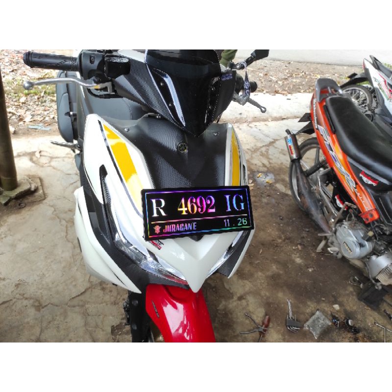 PLAT NOMOR LED + HOLOGRAM