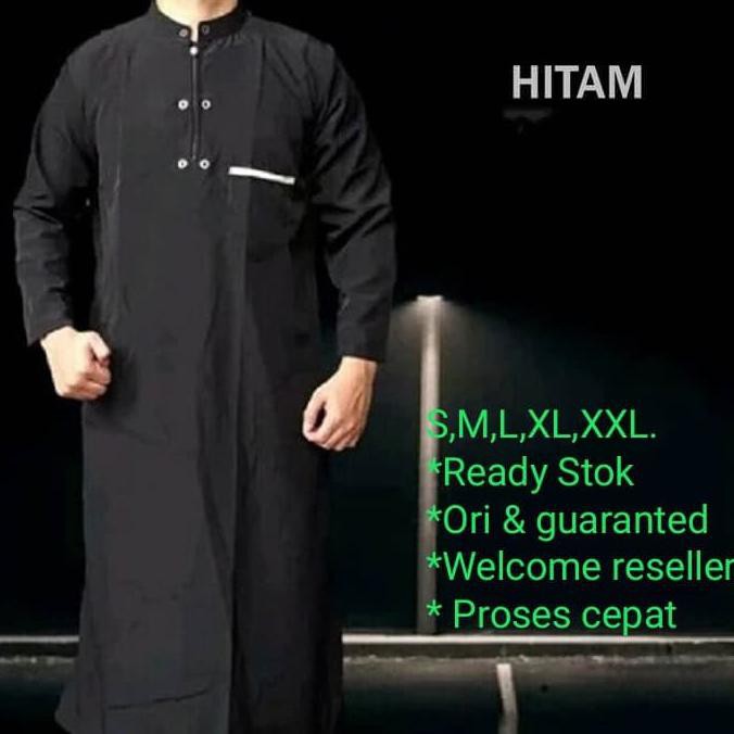 SELAMAT BELANJA DI TOKO KAMI JUBAH KOKO GAMIS AL HARBI / JUBAH TAKWA PRIA TERLARIS HRB001