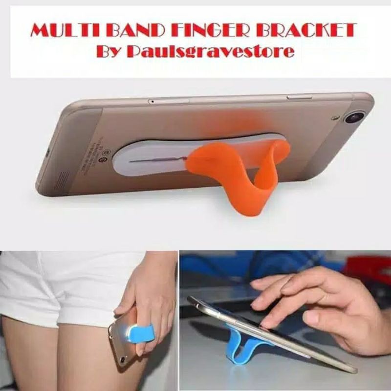 A2 Holder HP Multi Band | Standing Gadget | Tatakan Penyangga | Stand Pegangan Handphone Universal