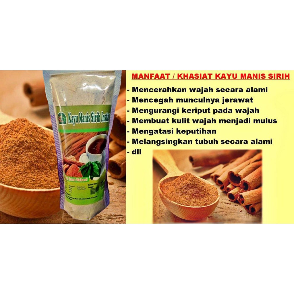 

Kayu Manis Sirih Instan