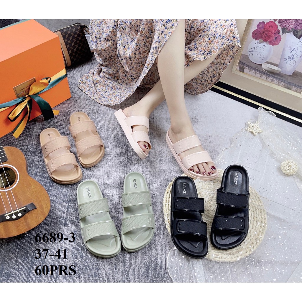 Sandal Jelly Selop EMILIA / Sandal Wanita Import 6689 - 3