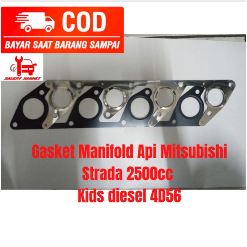 PAKING MANIFOL KENALPOT MITSUBISHI STRADA K74 GASKET HEADER KENALPOT TRITON STRADA K74