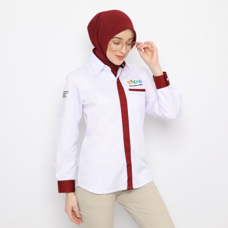 ✅ Baju Seragam Harian Nusantara Sehat, Baju Nusantara Sehat, Nusantara Sehat, Seragam NS, Seragam Na