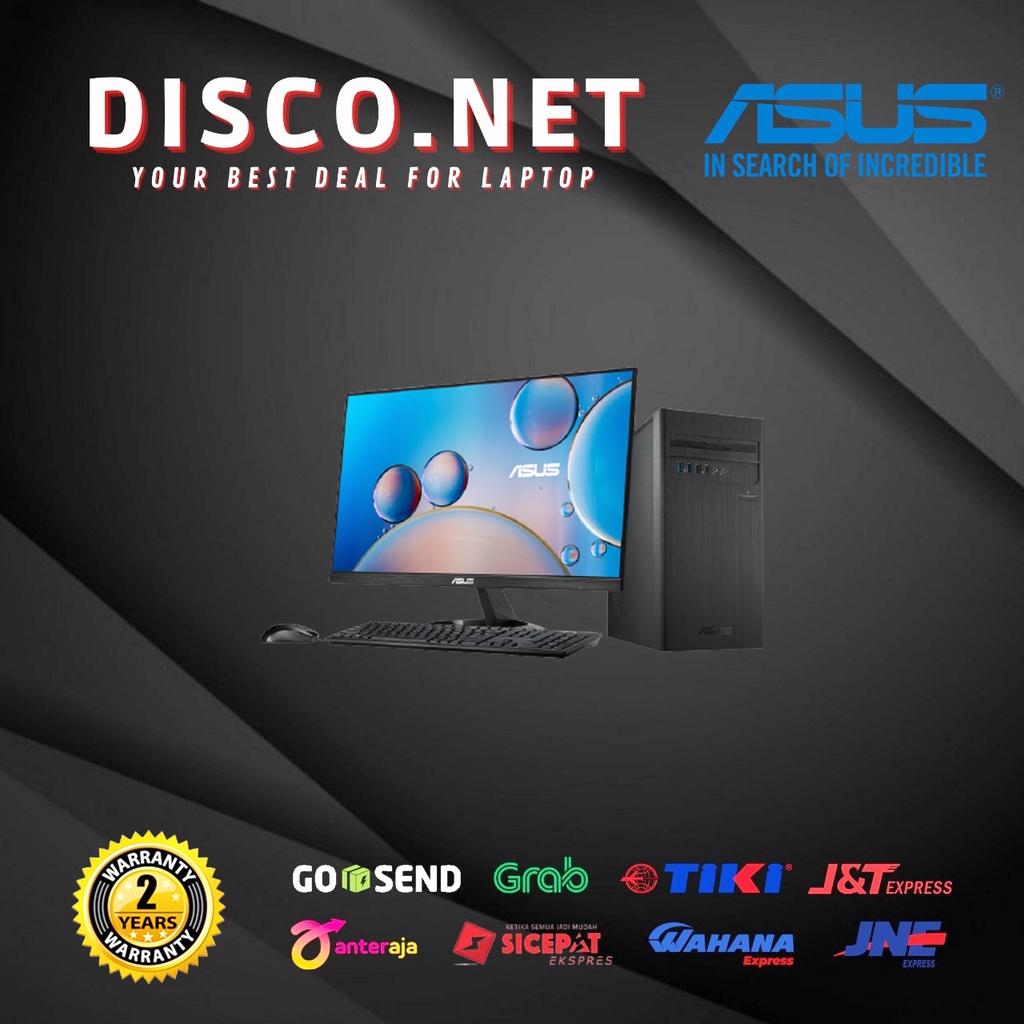 ASUS PC S500TC-341000005T BLACK CORE i3-10105