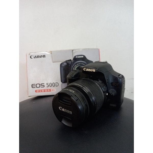 kamera dslr canon 500d kit1855mm