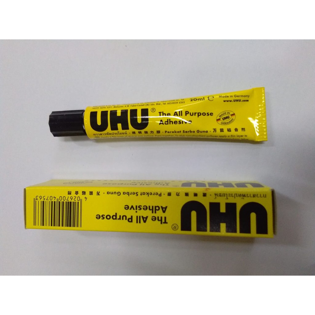 

UHU GLUE TUBES 20 ML lem perekat