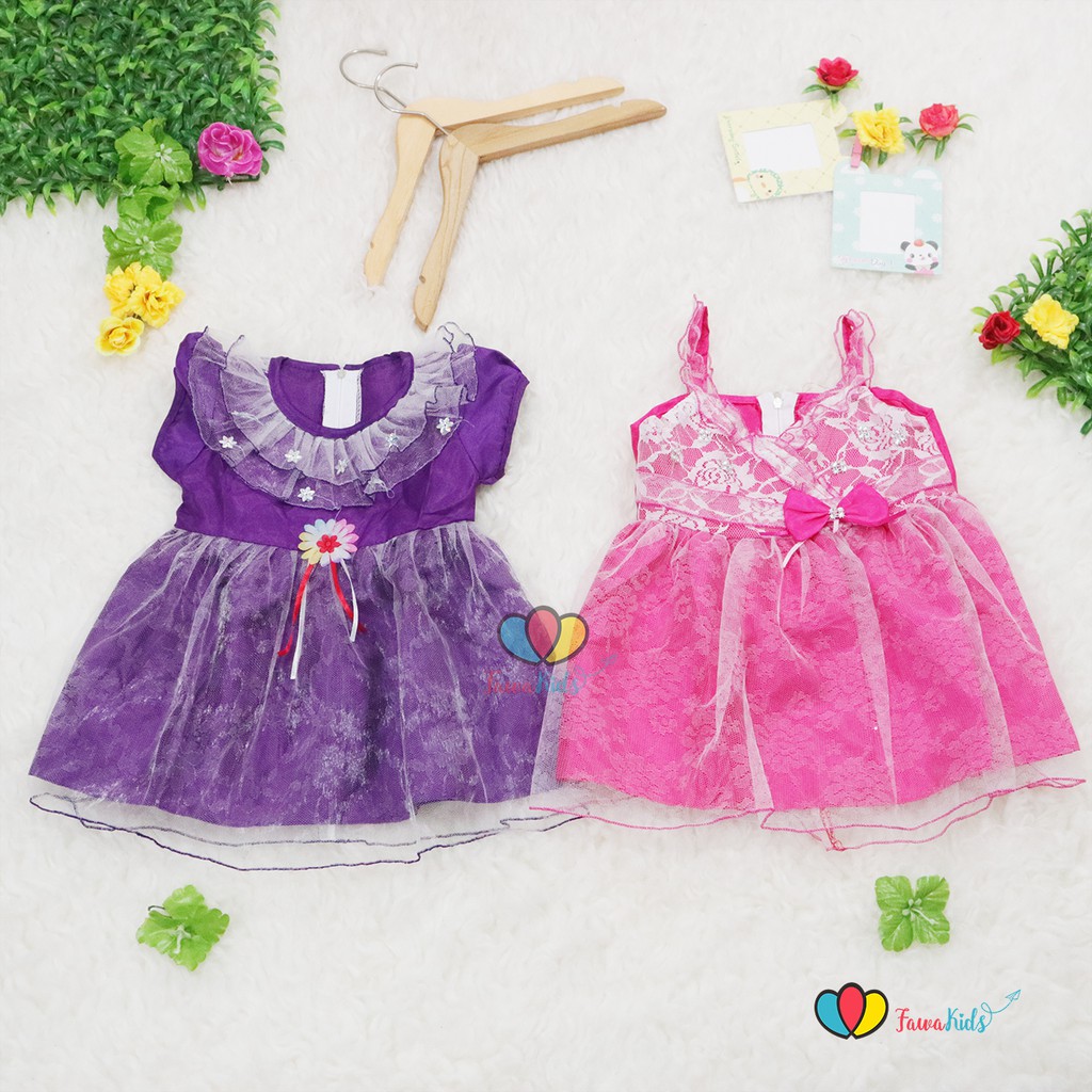  Gaun  Baby  uk 0 12 Bulan Dress Baby  Murah Baju  