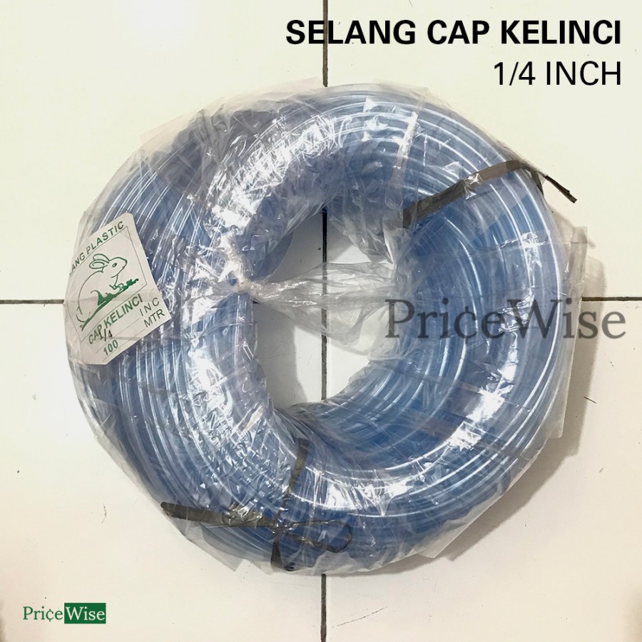 Selang Tukang 1 Roll 1/4" Kelinci / Selang Air / Selang Taman