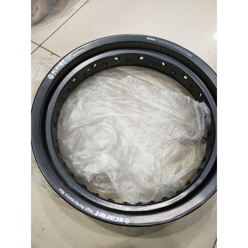 velg scarlet tk racing ring 14 300 tapak lebar custom super moto klx crf nmax pcx aerox lexi adv