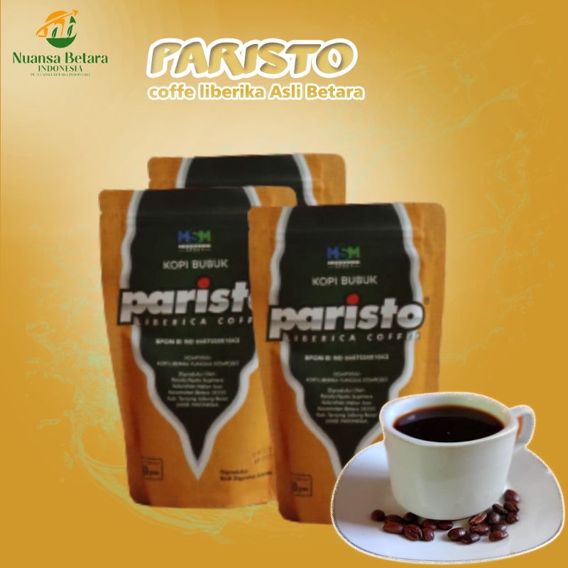 

KOPI BUBUK LIBERIKA PARISTO JAMBI 100 GRAM