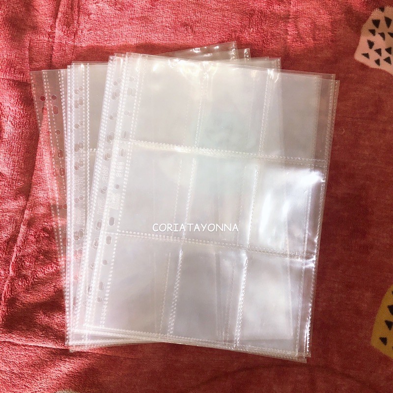 

Sleeve Bantex sultan Collector Photocard Sleeve 9P 10P A4 Binder Size A4