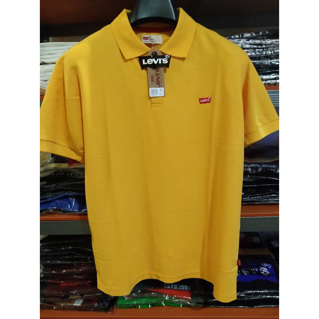 KAOS LEVIS KERAH ORIGINAL IMPORT