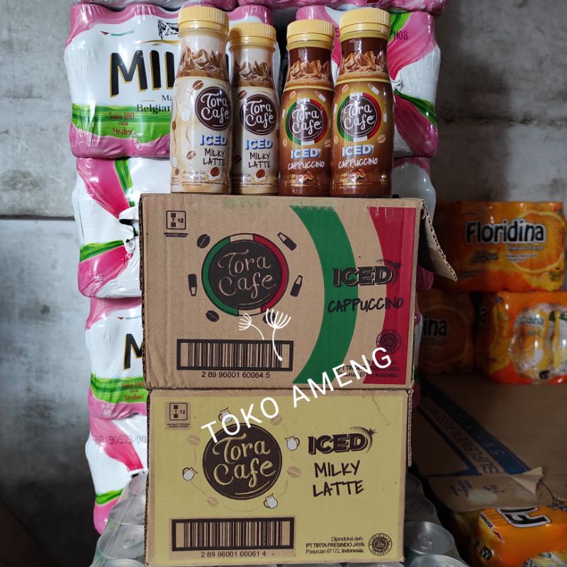 

Tora Cafe Iced Botol 180 ml - 1 DUS (12 btl) - Cappucino/Milky Latte