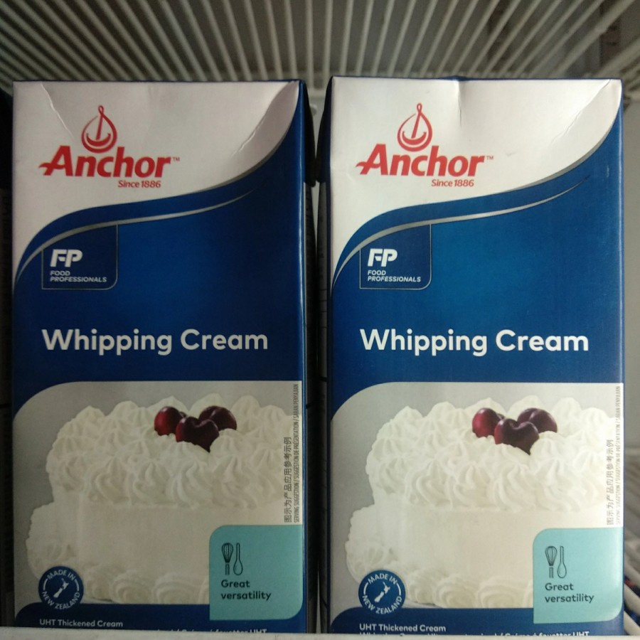 

Anchor Whipping Cream 1L (Khusus Gosend/GrabExpress)