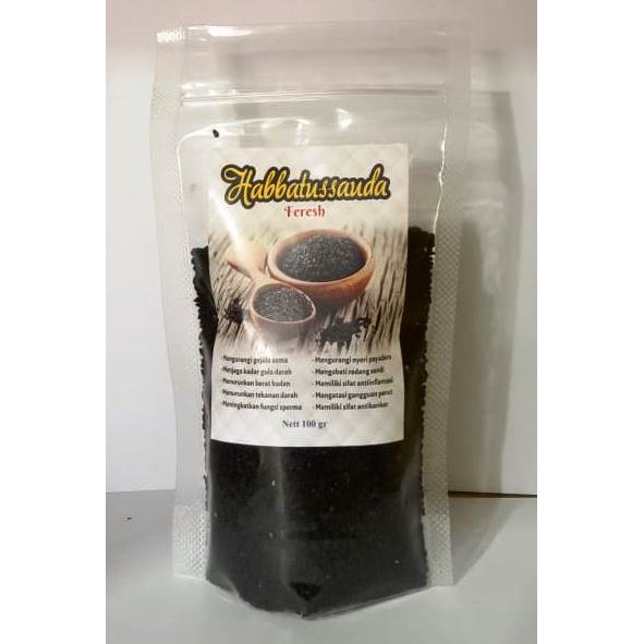 

Jinten Hitam Biji/Serbuk Habatussauda Habbasauda Asli 100% Kualitas Premium 100gram