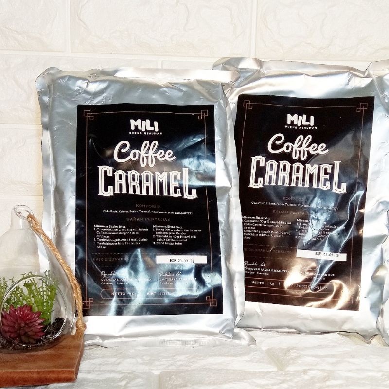 

BUBUK MINUMAN MILI COFFEE CARAMEL ORIGINAL 1 Kg