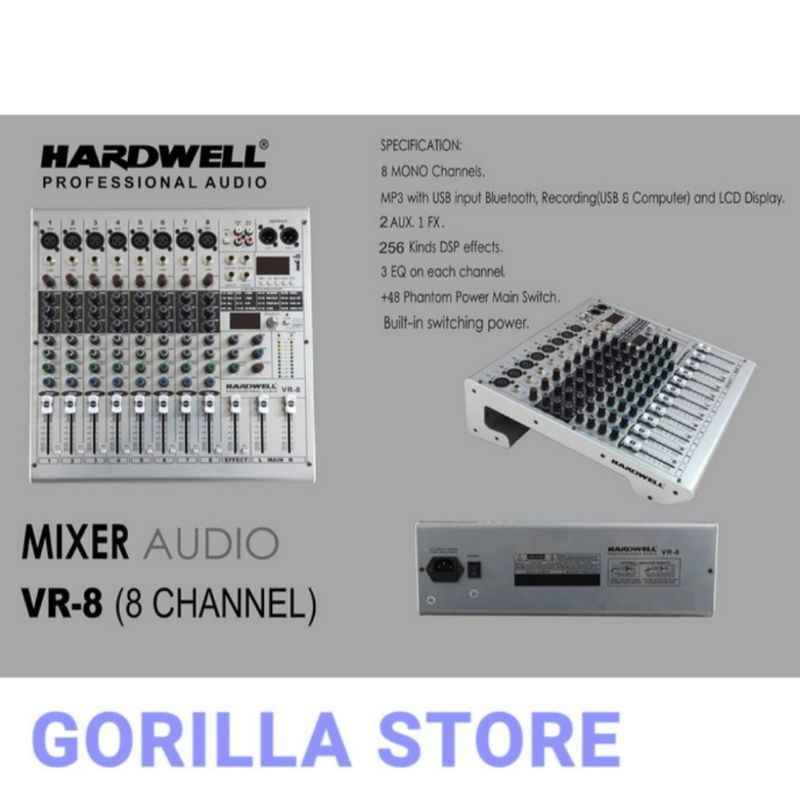 Mixer Hardwell VR 8