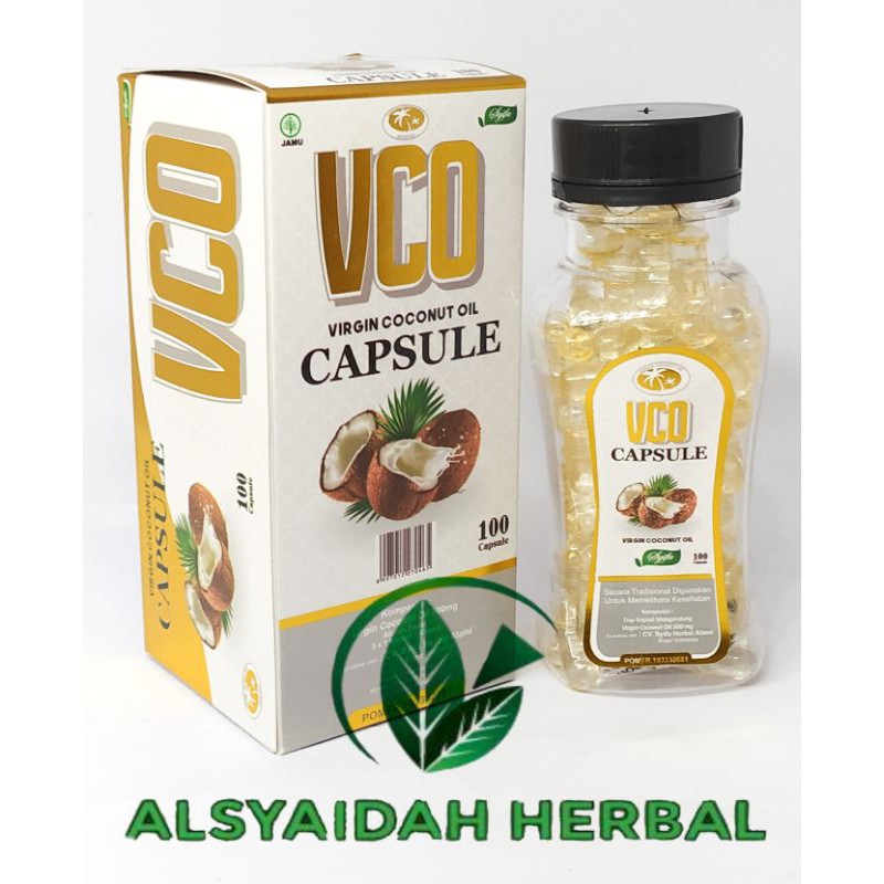 

VCO SYIFA Virgin Coconut Oil 100 Capsule