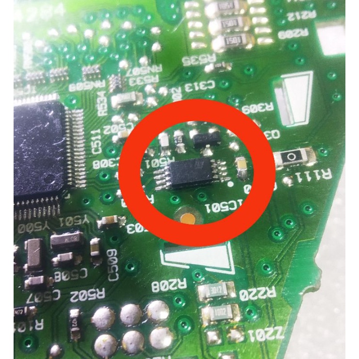 ic eeprom seri 24c04 vario new, pcx