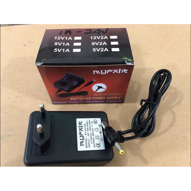 Adaptor switching 24 v 1 a Power supply 24v 1a MYFAIR