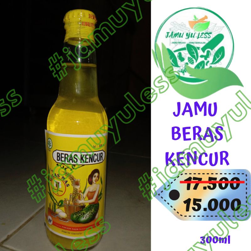 

JAMU BERAS KENCUR 300ML (Harga Grosir)