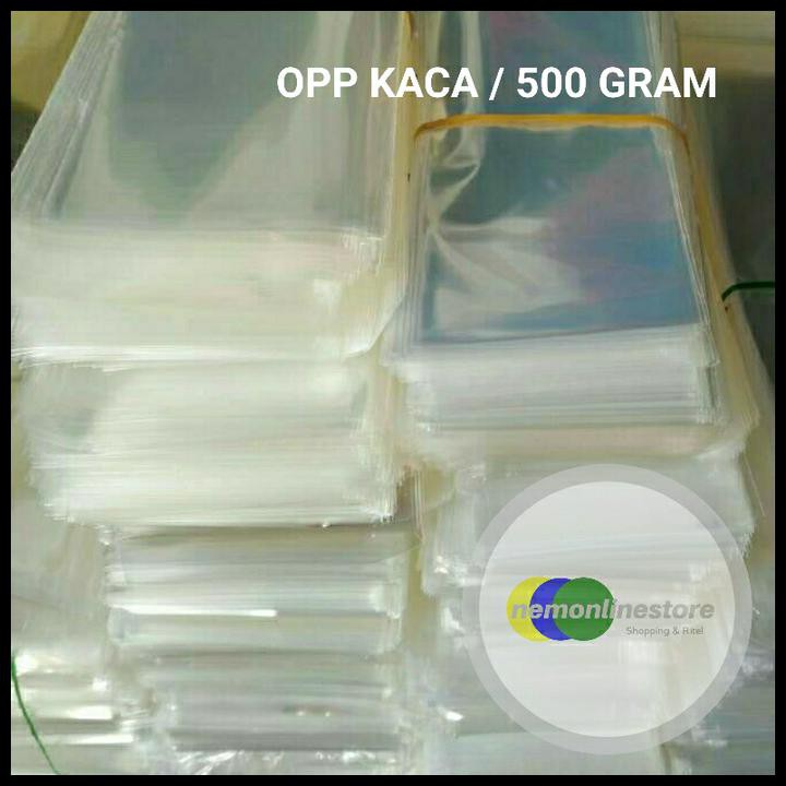 

GRATIS ONGKIR HARGA PER 500 GRAM PLASTIK OPP KACA BENING UNTUK KEMASAN AKSESORIS