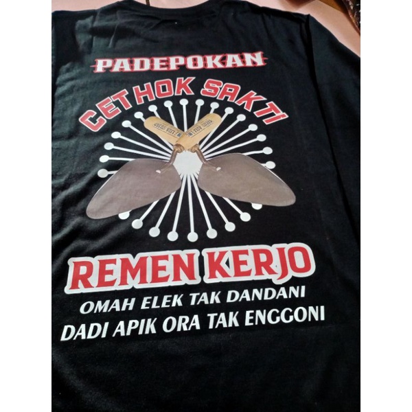 kaos tukang bangunan