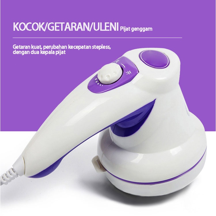 Mesin pendorong, pemijat, instrumen tubuh, mesin pelangsing getaran genggam listrik multi-fungsi, kaki, dan betis