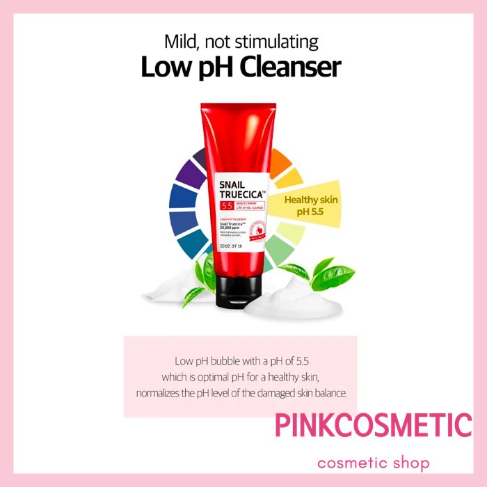 SOMEBYMI Snail Truecica Miracle Repair Low pH Gel Cleanser